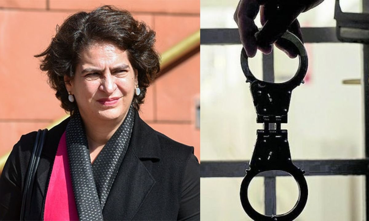 प्रियंका गांधी का काफिला रोकने के आरोप में यूट्यूबर गिरफ्तार