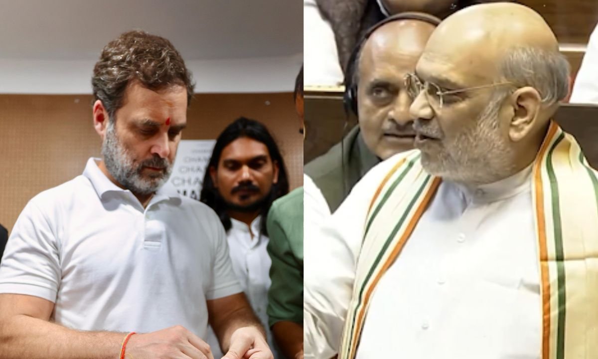 राहुल एनजीओ के लिखे भाषण भी पढ़ते हैं”- अमित शाह का तंज