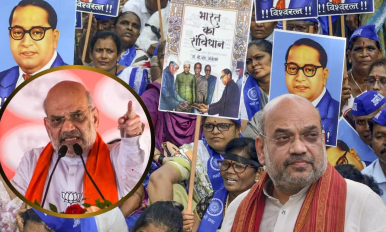 भोपाल में अमित शाह का कांग्रेस पर तीखा हमला ,कांग्रेस ने देश को भ्रष्टाचार और घोटालों में डुबोया