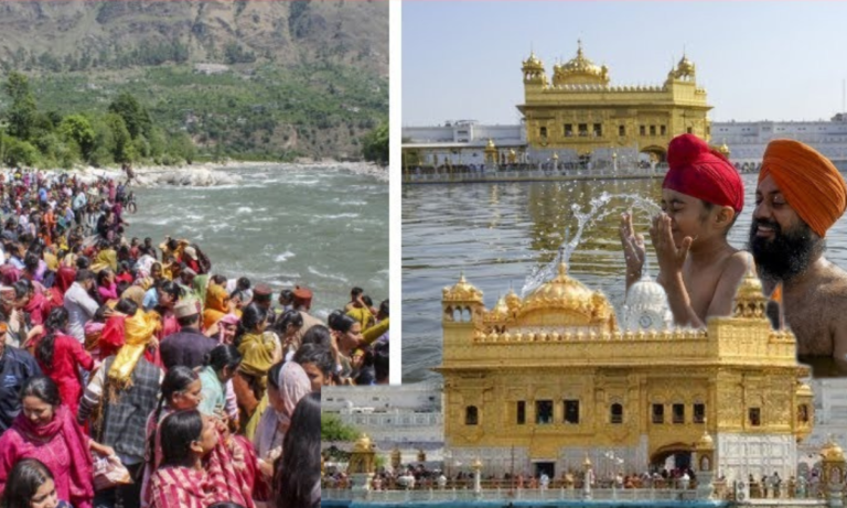 बैसाखी के पावन अवसर पर स्वर्ण मंदिर में जगमगाई आस्था, खूबसूरत आतिशबाज़ी ने मोहा मन