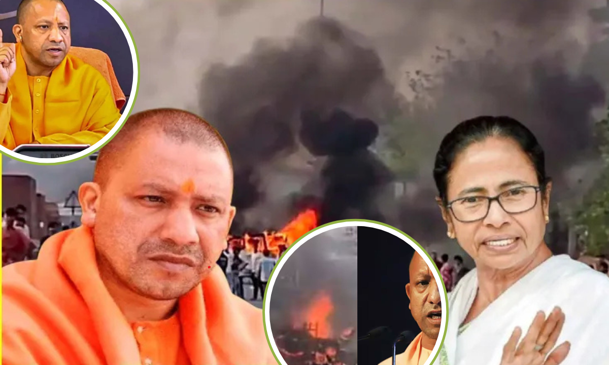 बंगाल हिंसा पर CM योगी का बड़ा बयान, कहा- लातों के भूत बातों से नहीं मानेंगे