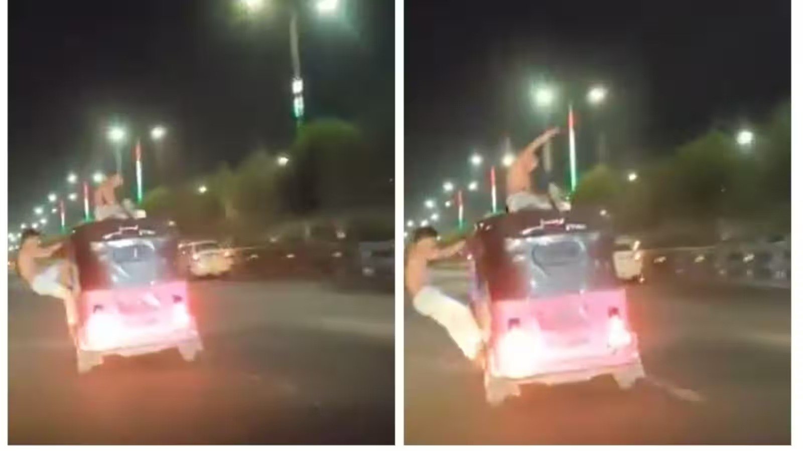 नोएडा में जानलेवा स्टंट! सोशल मीडिया पर वायरल हुआ वीडियो, पुलिस ने लिया एक्शन