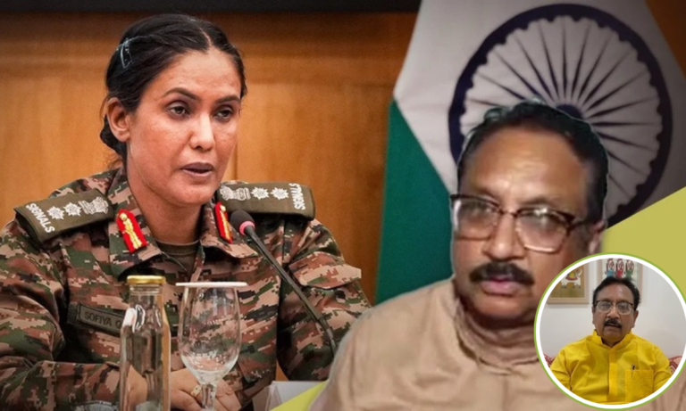 मंत्री विजय शाह के खिलाफ FIR की मांग , कर्नल सोफिया कुरैशी पर आपत्तिजनक बयान से बवाल, जीतू पटवारी ने घेरा सरकार