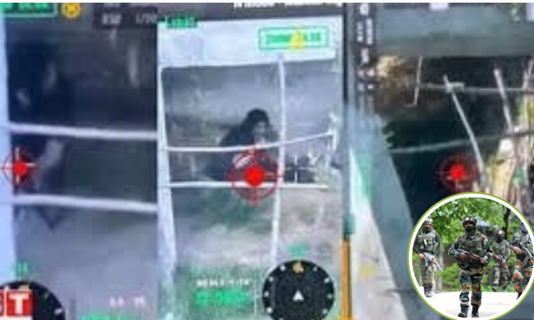 आतंकवादियों को जब सुरक्षाबलों ने घेरा तो चूहे की तरह छिपने लगे, ड्रोन में सबकुछ हुआ कैद-वीडियो