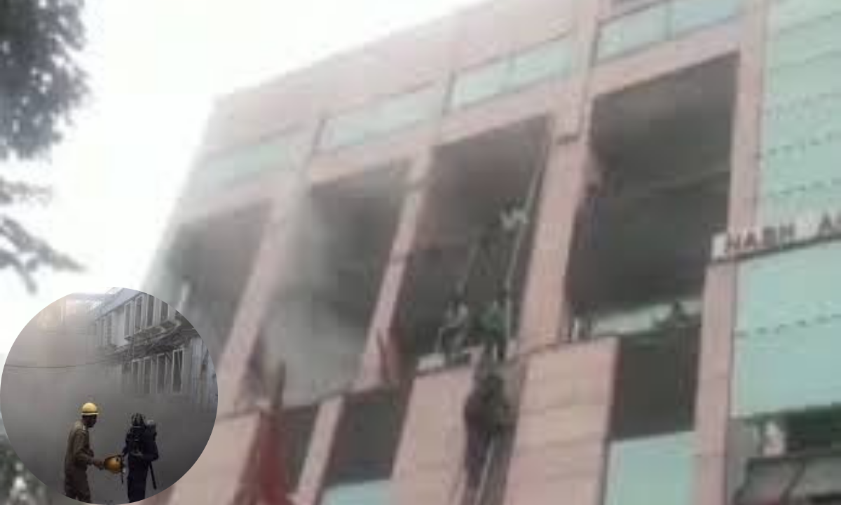 नोएडा मेट्रो हॉस्पिटल के बेसमेंट में आग, बड़ा हादसा टला