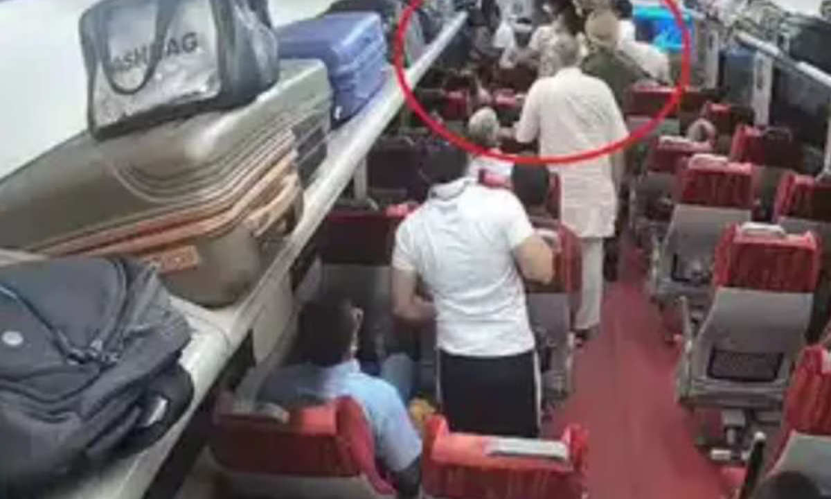 वंदे भारत एक्सप्रेस में सीट विवाद, विधायक राजीव सिंह और यात्री के बीच हुआ विवाद, मारपीट का मामला तूल पकड़ता रहा