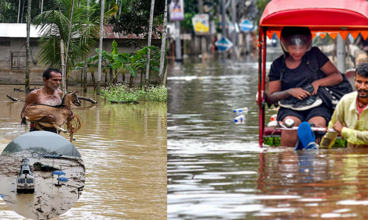 असम में भारी बारिश से बाढ़ का कहर, अब तक 17 की मौत, 6.5 लाख लोग प्रभावित