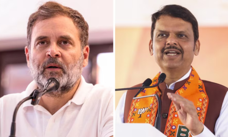सीएम फडणवीस का राहुल गांधी पर पलटवार, कहाजनता उन्हें नकारती है