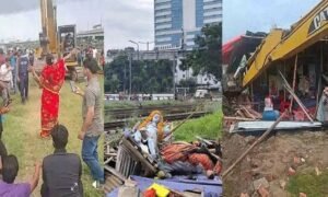 Temple Demolished In Dhaka