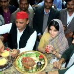 अखिलेश यादव का वृंदावन केस पर हमला: बीजेपी पर ‘भारतीय जमीनी पार्टी’ होने का आरोप