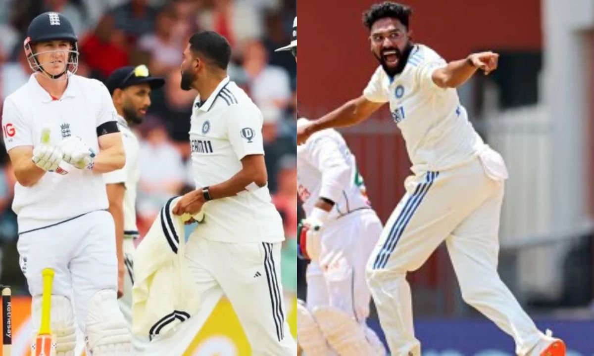 हेडिंग्ले टेस्ट: भारत की जोरदार वापसी, ब्रूक-सिराज के बीच हुई तीखी नोकझोंक