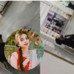 बड़ी बकरी निगल फंसा अजगर, फिर उगला देखें वीडियो
