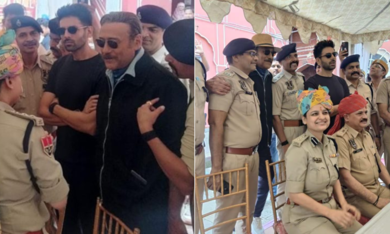 जयपुर में डीसीपी का विदाई और स्वागत समारोह: जैकी श्रॉफ और कार्तिक आर्यन ने बढ़ाई शोभा