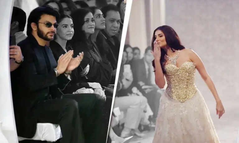 तारा सुतारिया ने रैंप पर फ्लाइंग किस करके दिखाया प्यार विर पहाड़िया को