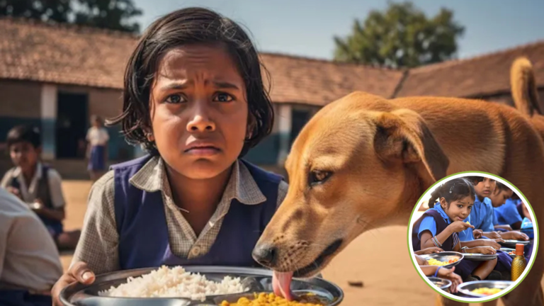 छत्तीसगढ़ के स्कूल में मिड-डे मील बना खतरा, कुत्ते से दूषित खाना खा गए 84 बच्चे गांव में मचा हड़कंप