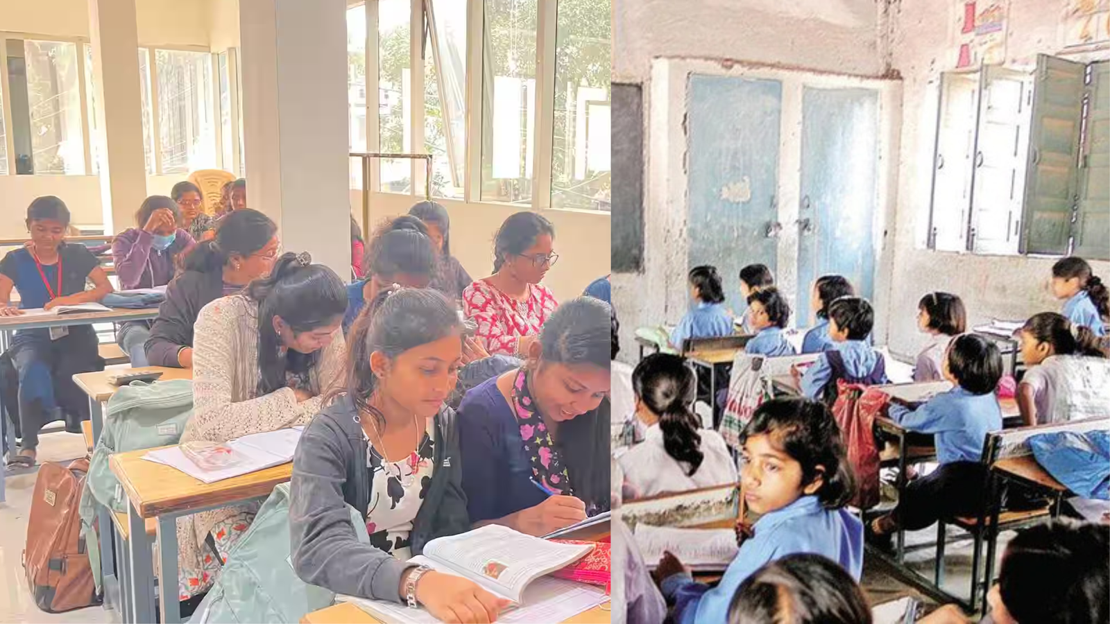 तेलंगाना स्कूल शिक्षक जे. विलास नशे में कक्षा में सोते पाए, शिक्षा व्यवस्था पर सवाल