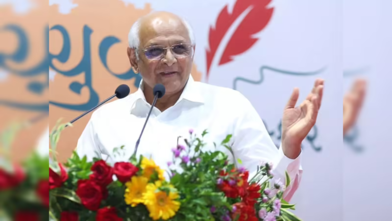 मुख्यमंत्री भूपेंद्र पटेल की सरकार के 4 साल पूरे, गुजरात में विकास की नई ऊँचाई