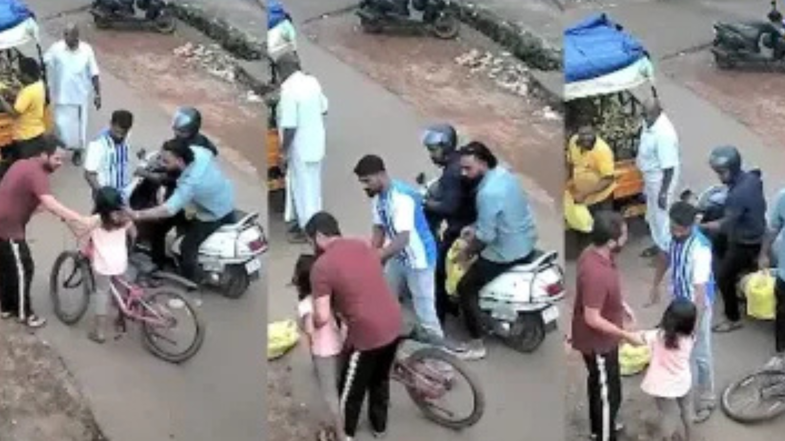 केरल कन्नूर में आठ साल की बच्ची को च्यूइंग गम से दम घुटने से युवकों ने बचाया