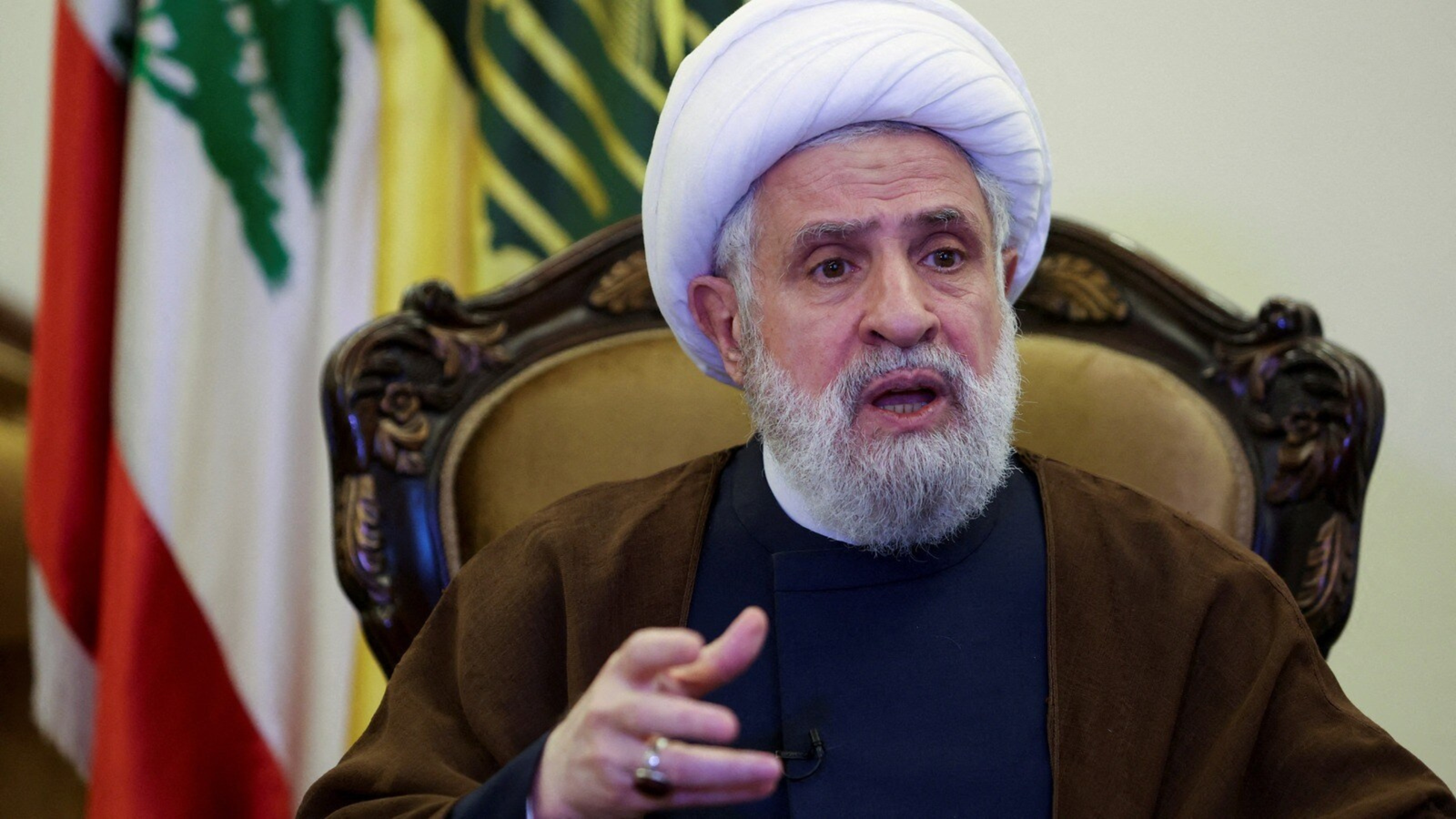 हिज़्बुल्लाह नेता कासिम ने सऊदी अरब से वार्ता और नया पृष्ठ खोलने का आह्वान किया