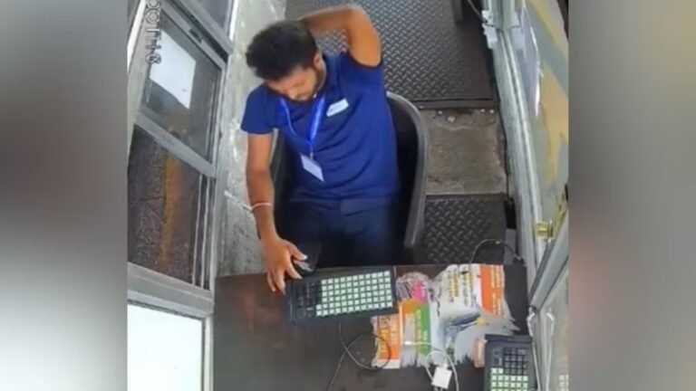 जयपुर हिंगोनिया टोल प्लाज़ा धमाका ट्रक टायर फटने से मची अफरा-तफरी, टोलकर्मी बचा