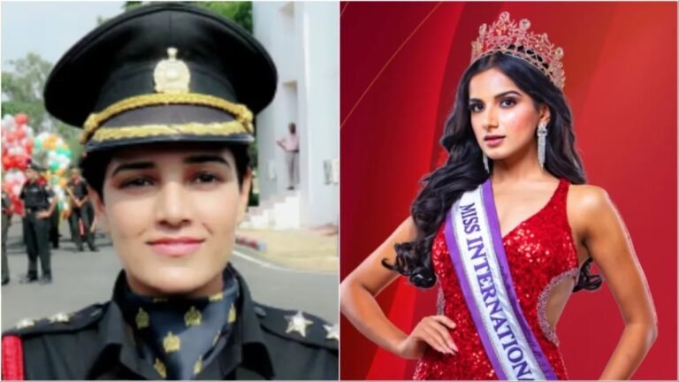 मिस इंटरनेशनल इंडिया से भारतीय सेना तक  कशिश मेथवानी का प्रेरणादायक सफर