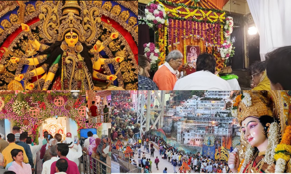 शारदीय नवरात्रि 2025: देशभर के मंदिरों में भक्तों की भारी भीड़