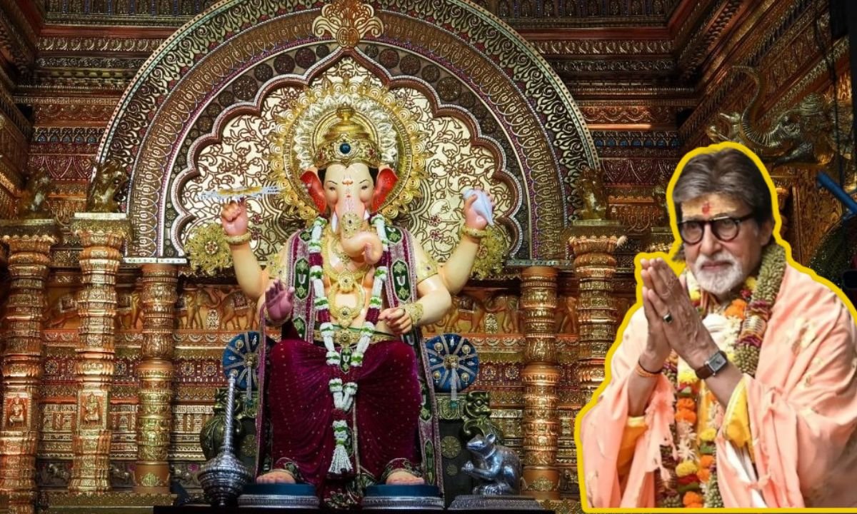 अमिताभ बच्चन ने लालबागचा राजा को दान किए 11 लाख रुपये, मिली-जुली प्रतिक्रियाएं