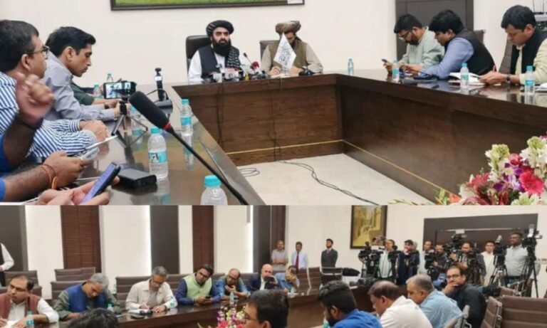 दिल्ली में तालिबान प्रेस कॉन्फ्रेंस, महिला पत्रकारों की गैरमौजूदगी