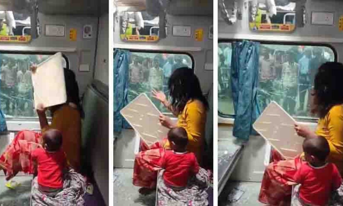 “पर्स खोया तोड़ दी खिड़की!” – ट्रेन में महिला की हरकत ने उठाए सवाल, सिस्टम या हम ग़लत?