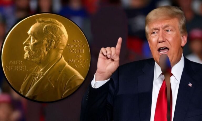 देशभर में दशहरा पर रावण दहन 10 फुट ऊँचा ट्रंप पुतला जलाकर किया ‘कलियुग का रावण’ घोषित