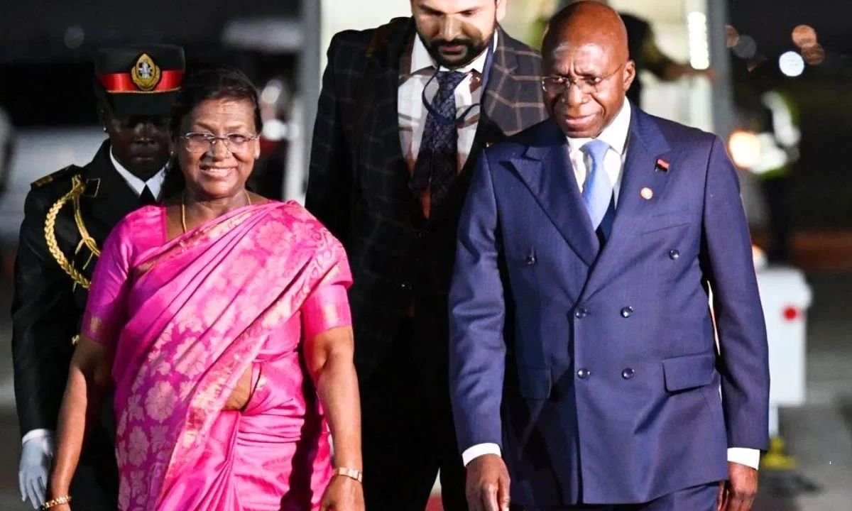 राष्ट्रपति मुर्मू का ऐतिहासिक अफ्रीका दौरा: अंगोला में नई साझेदारी!