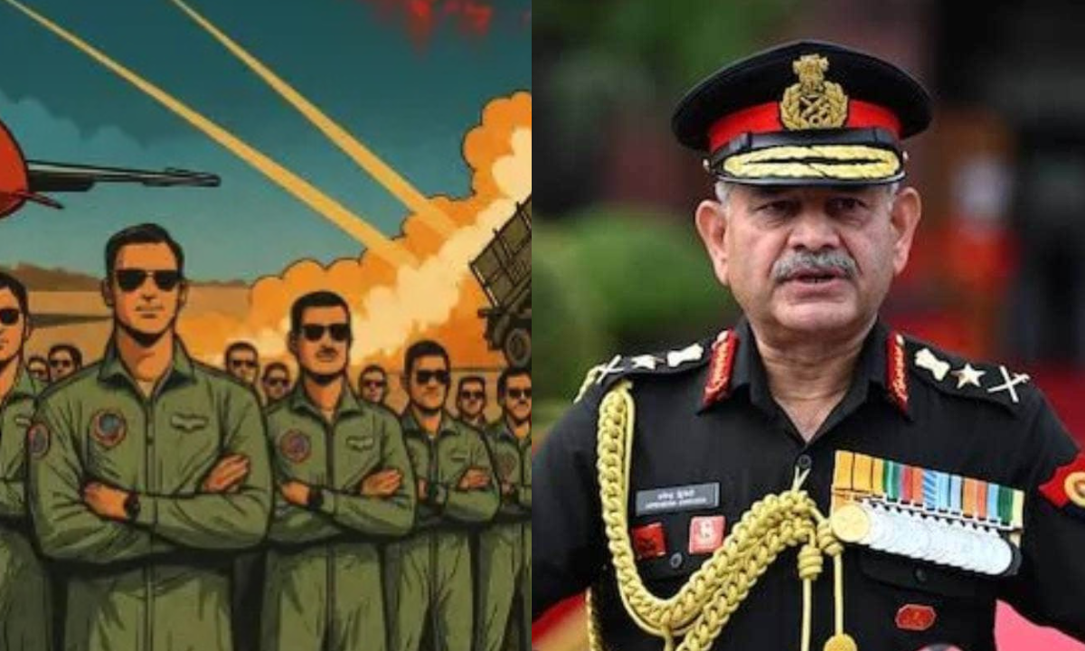 ऑपरेशन सिंदूर तीनों सेनाओं की मूवमेंट से पाकिस्तान घबराया, मजबूरी में किया सीजफायर  सेना प्रमुख जनरल उपेंद्र द्विवेदी