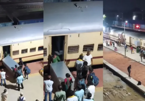 वायरल वीडियो, ट्रेन में नहीं चढ़ा संदूक, तो महिलाओं ने लगाया ऐसा जुगाड़ कि लोग रह गए हैरान!