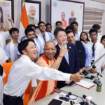 CM Yogi Meets Japanese Students