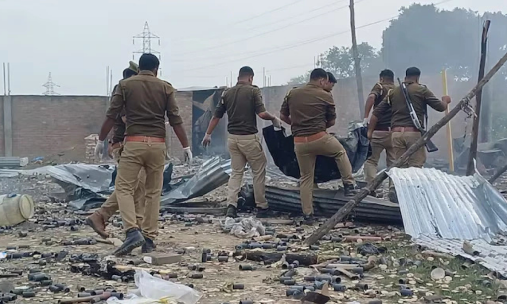 Kaushambi Firecracker Factory Blast