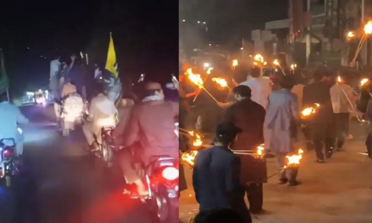 PoK Protest