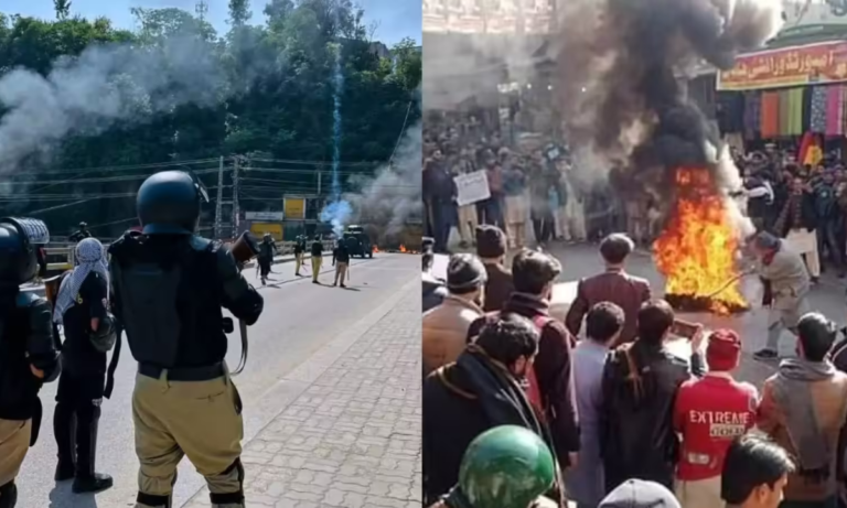 PoK Protest
