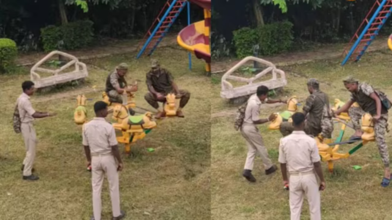 जवानों का वायरल वीडियो