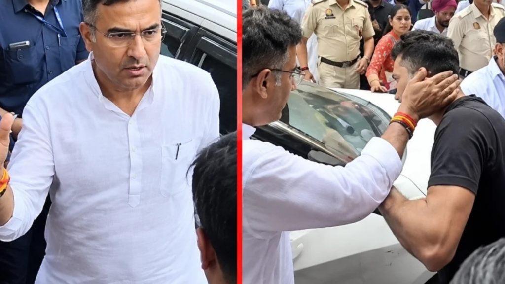 प्रवेश वर्मा थप्पड़ विवाद