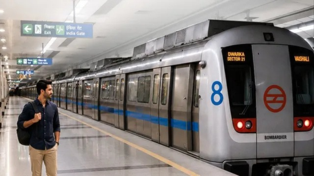 दिल्ली मेट्रो के 57 स्टेशन बंद