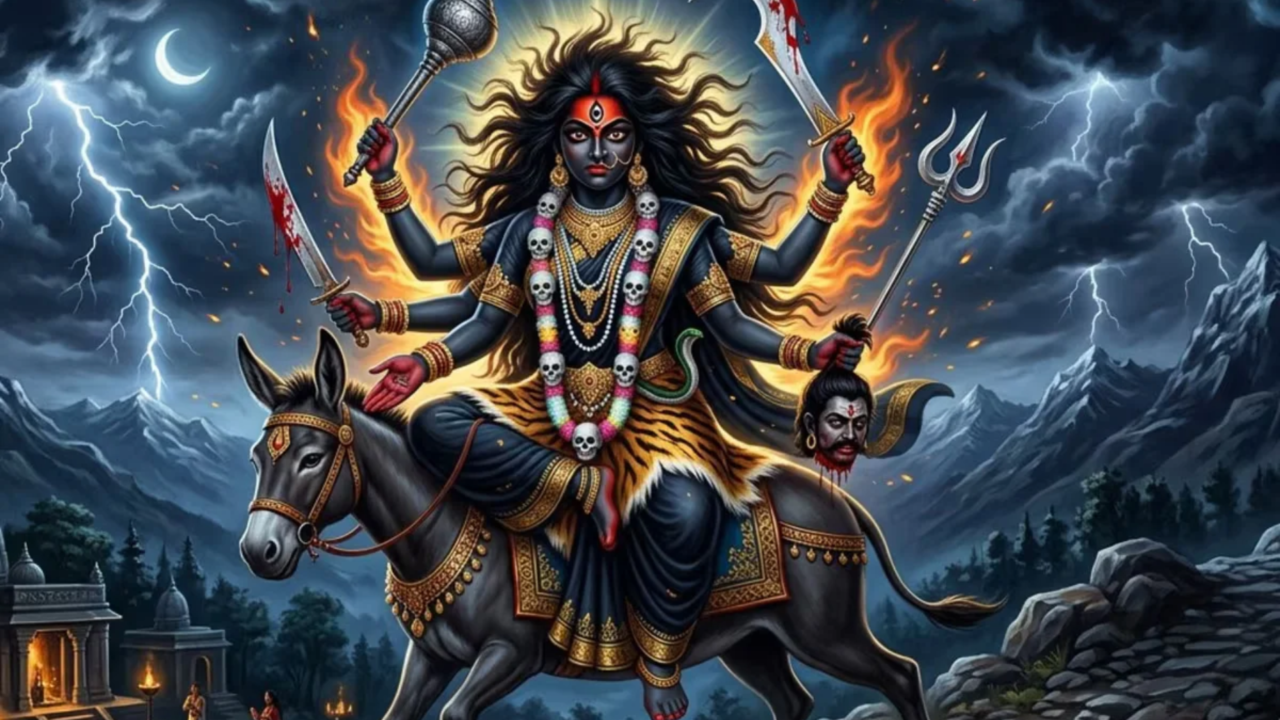 मां कालरात्रि पूजा